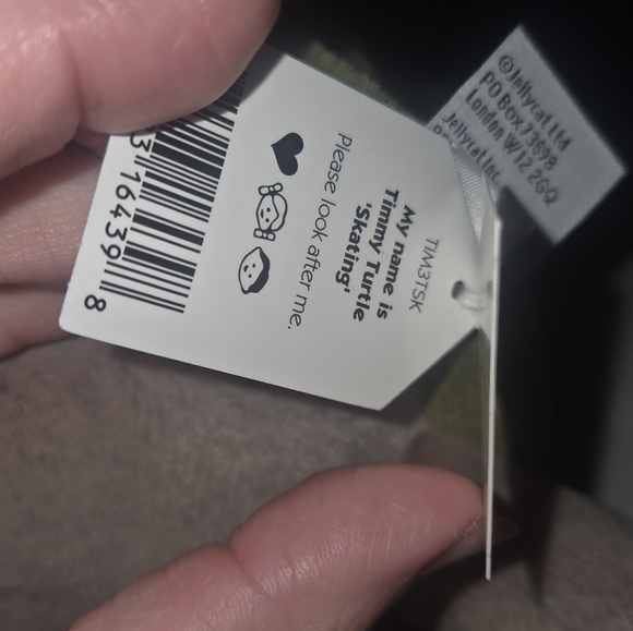 Jellycat Timmy Turtle ‘Skating’ - Authentic & BNWT! - Picture 5 of 5